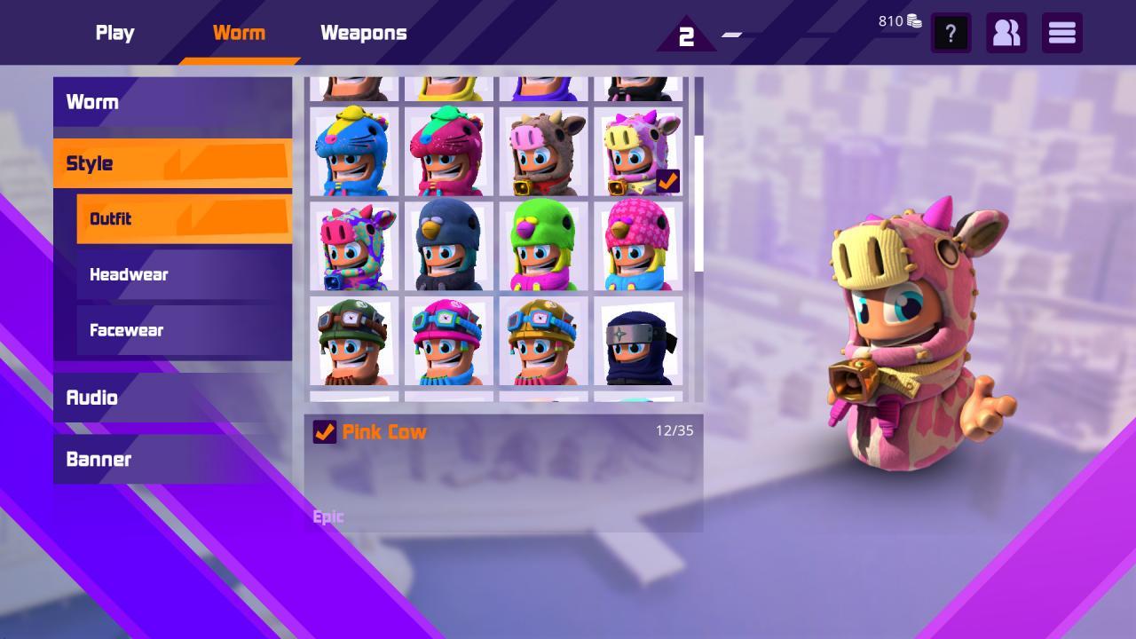 Worms Rumble - Legends Pack DLC اوروبي بلايستيشن 5 كود رقمي