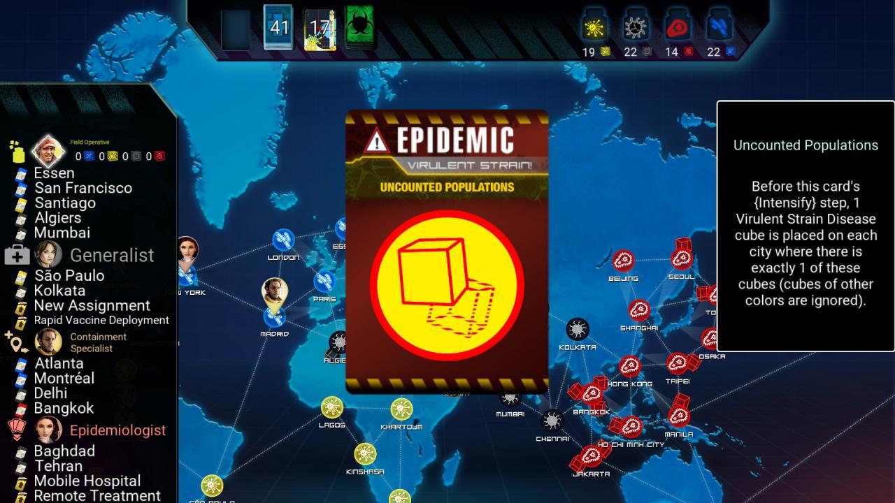 Pandemic: On The Brink - Virulent Strain DLC ستيم كود رقمي