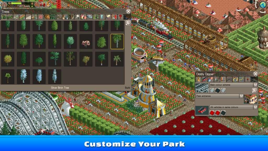 RollerCoaster Tycoon Classic بي سي ستيم كود رقمي