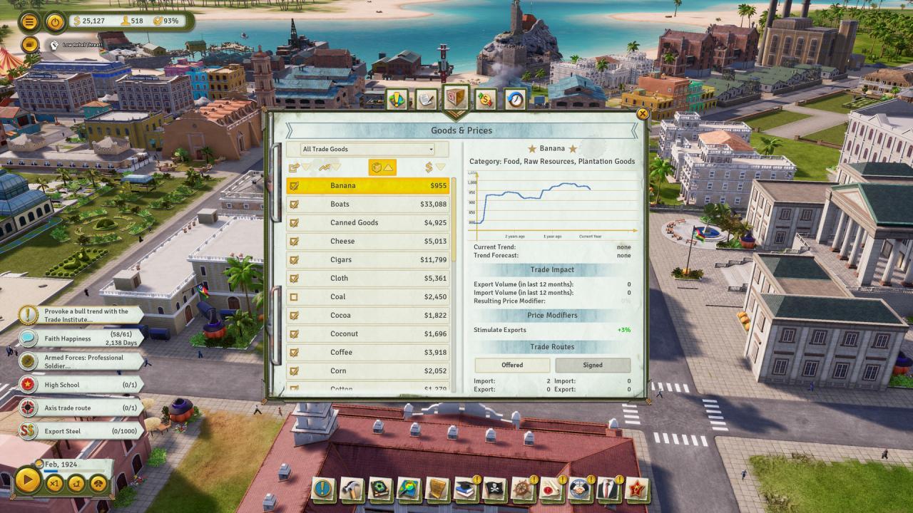 Tropico 6 - The Llama Of Wall Street DLC RU/CIS ستيم كود رقمي