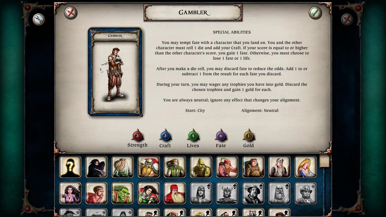 Talisman - Character Pack #6 - Gambler DLC ستيم كود رقمي