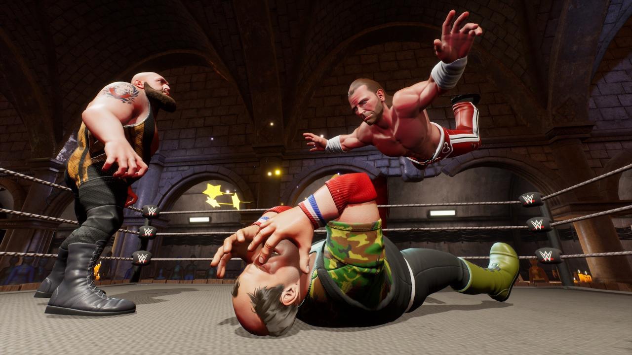 WWE 2K Battlegrounds & اولتمت Brawlers Pass حزمة اوروبي ستيم كود رقمي