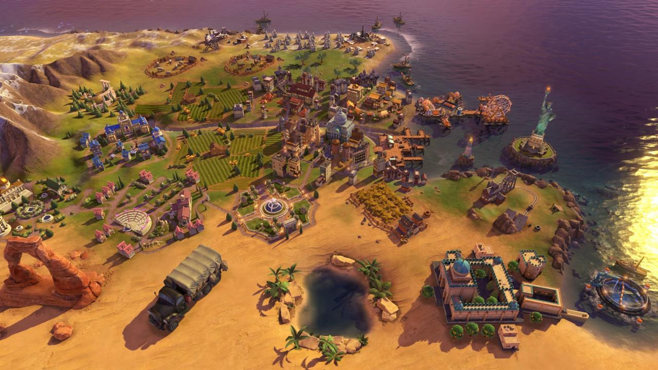 Sid Meier’S Civilization VI - Rise And Fall DLC RU VPN Activated ستيم كود رقمي