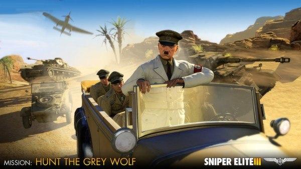 Sniper Elite III - Target Hitler + Camouflage Weapon Pack DLC ستيم كود رقمي