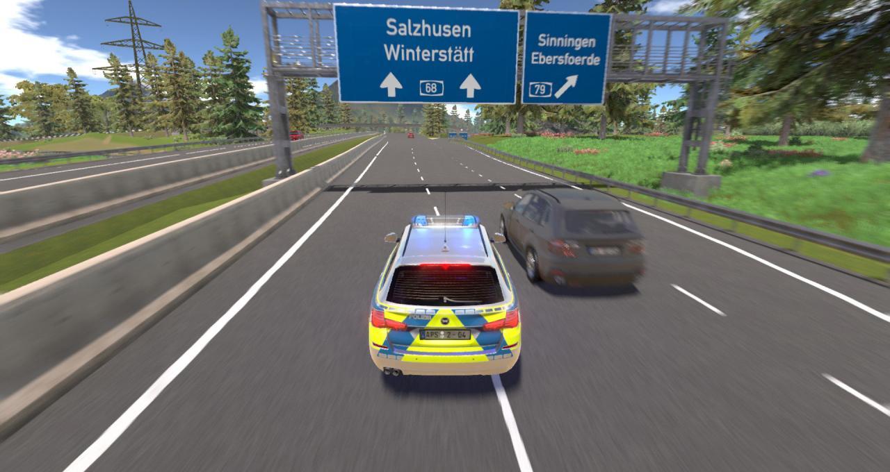 Autobahn Police Simulator 2 بي سي رابط هديه ستيم
