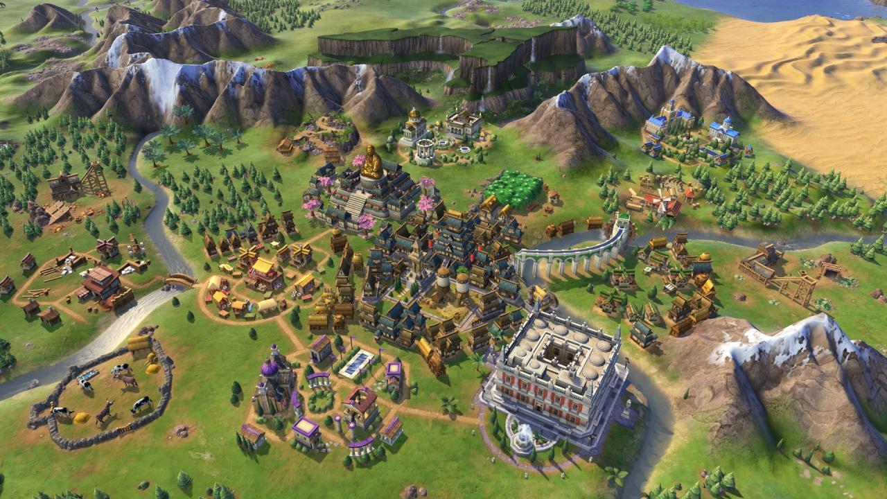 Sid Meier’S Civilization VI - Rise And Fall DLC RU VPN Required ستيم كود رقمي