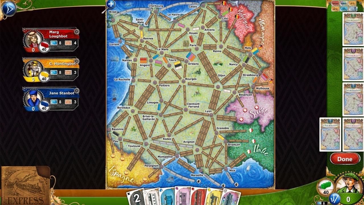 Ticket To Ride: Classic اصدار - France DLC ستيم كود رقمي
