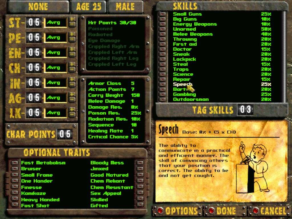 Fallout 2: A Post Nuclear Role Playing Game بي سي ستيم كود رقمي