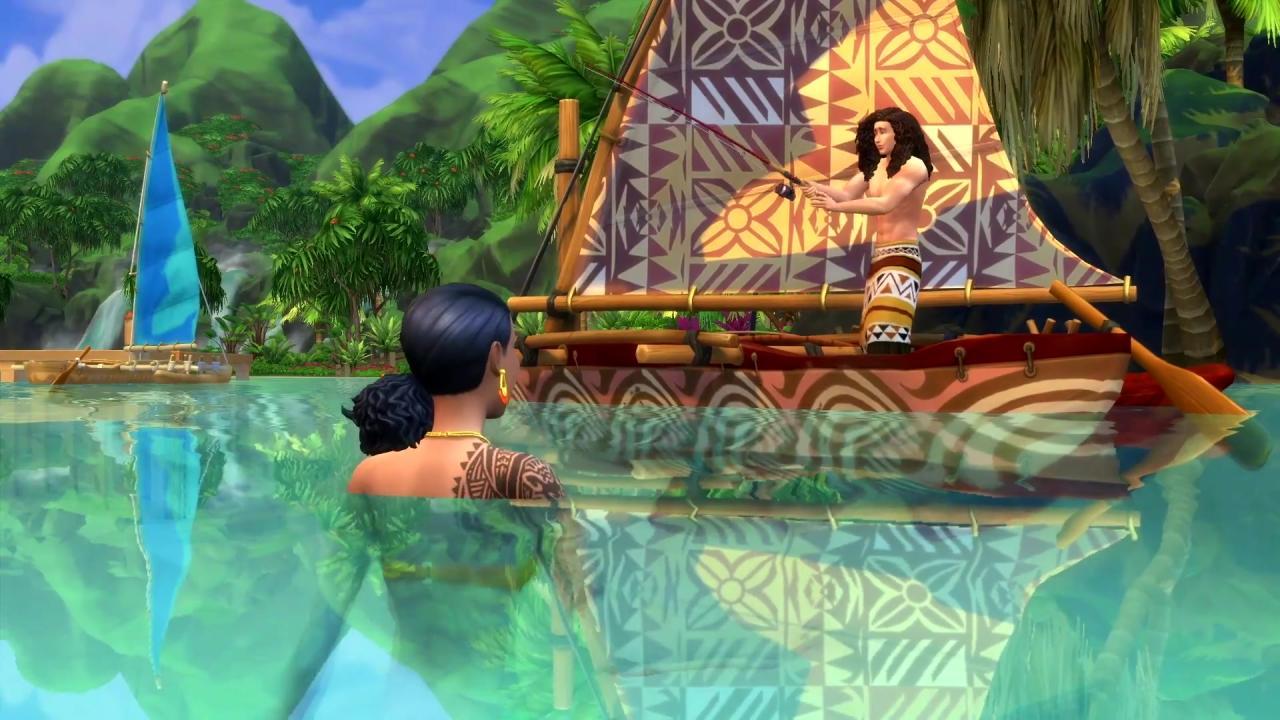 The Sims 4 - Island Living DLC اوروبي اكسبوكس 1 كود رقمي