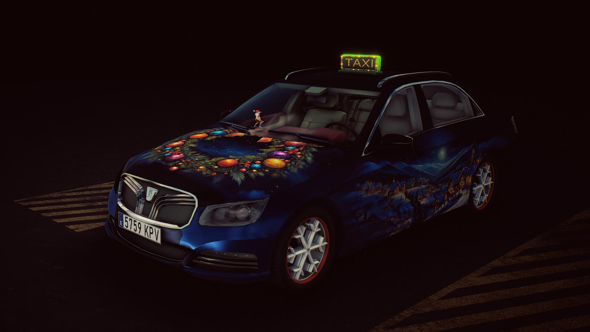 Taxi Life: A City Driving Simulator - Christmas Cosmetic Pack DLC بي سي ستيم كود رقمي