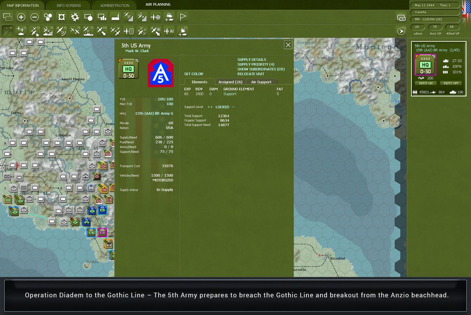 Gary Grigsby'S War In The West: Operation Torch DLC بي سي ستيم كود رقمي