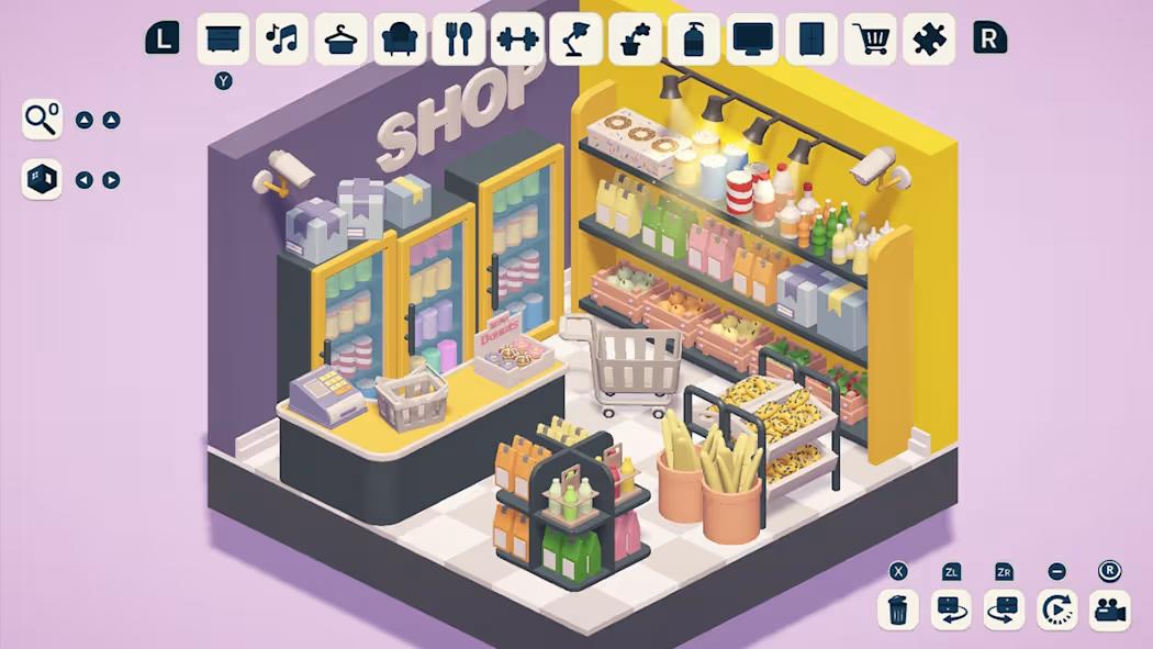 Mini Market Design اوروبي نينتندو سويتش كود رقمي