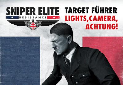 Sniper Elite: Resistance - Target FüHrer - Lights, Camera, Achtung DLC اوروبي بلايستيشن 4 كود رقمي