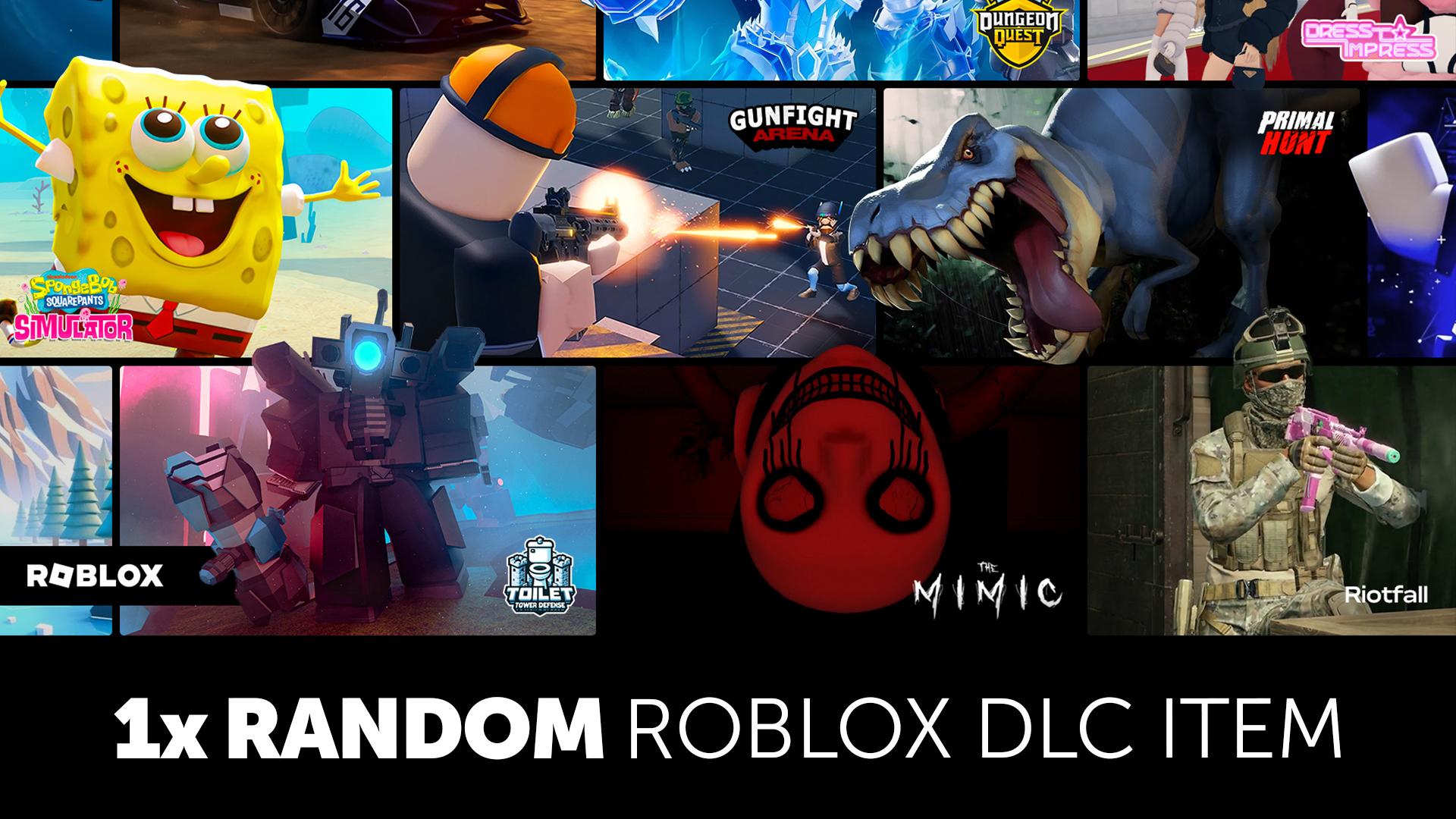 1 X Mystery Roblox DLC Item مفتاح