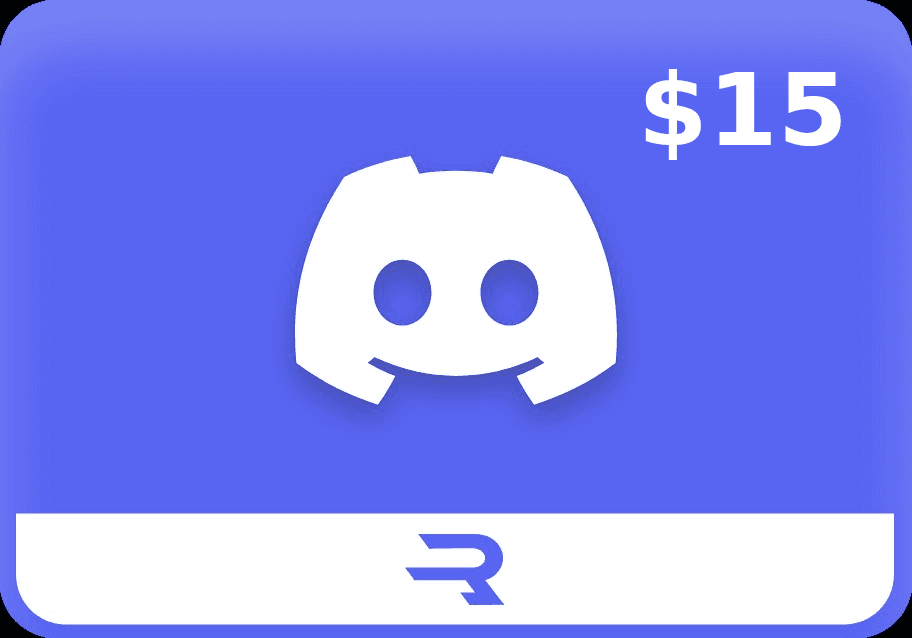 Rewarble Discord Nitro USD 15 هدية بطاقة