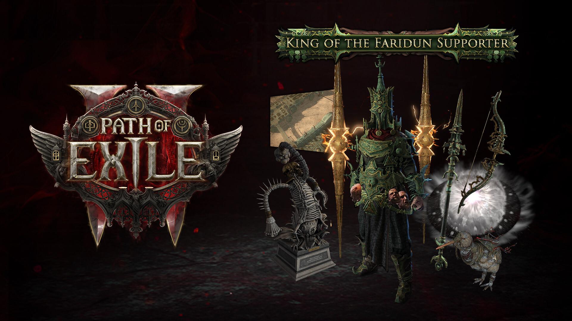 Path Of Exile 2 - King Of The Faridun Supporter Pack DLC امريكي اكسبوكس 1 / إكس بوكس سيريس X|S كود رقمي