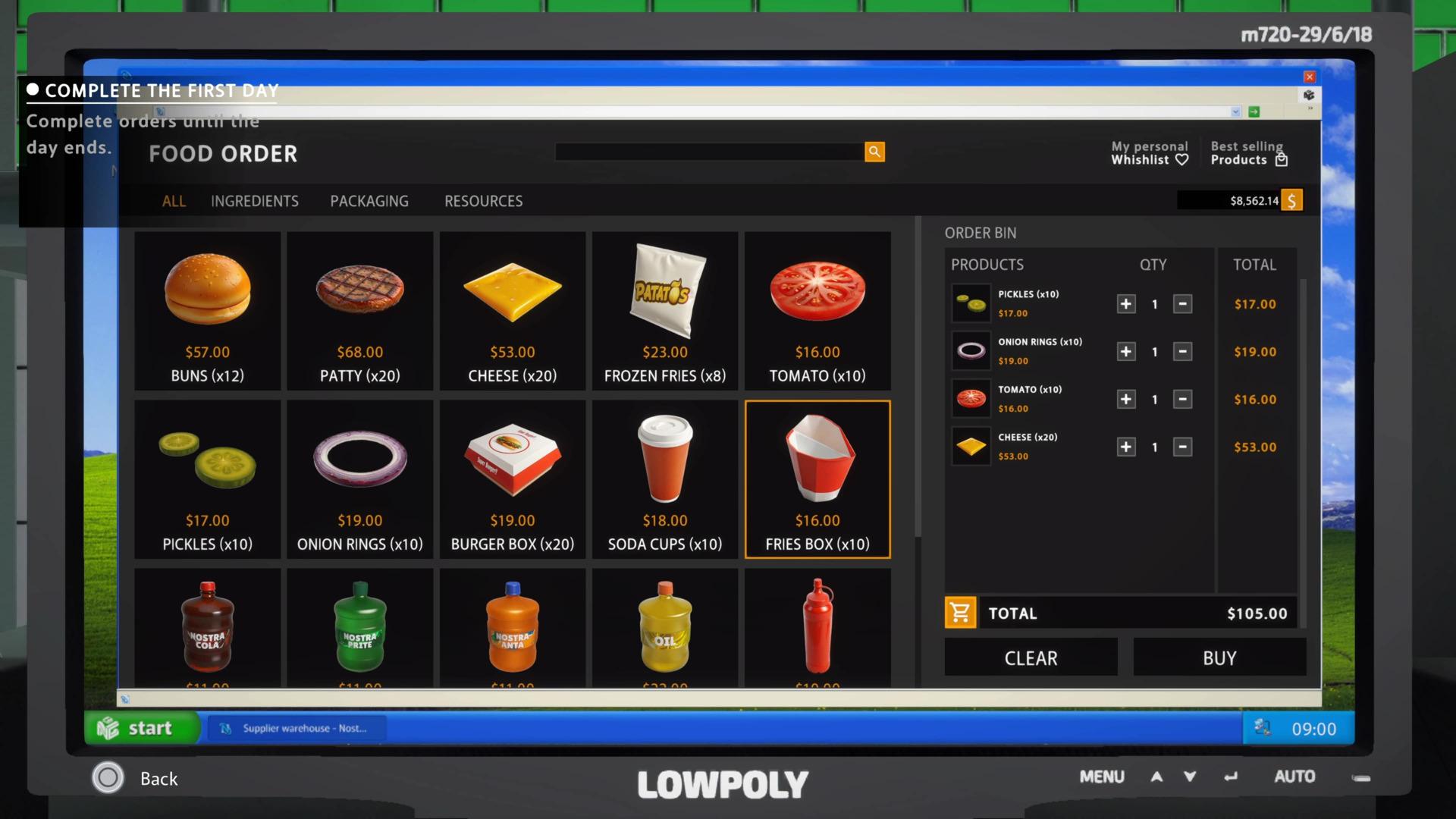 Street Food Restaurant Owner اوروبي بلايستيشن 5 كود رقمي