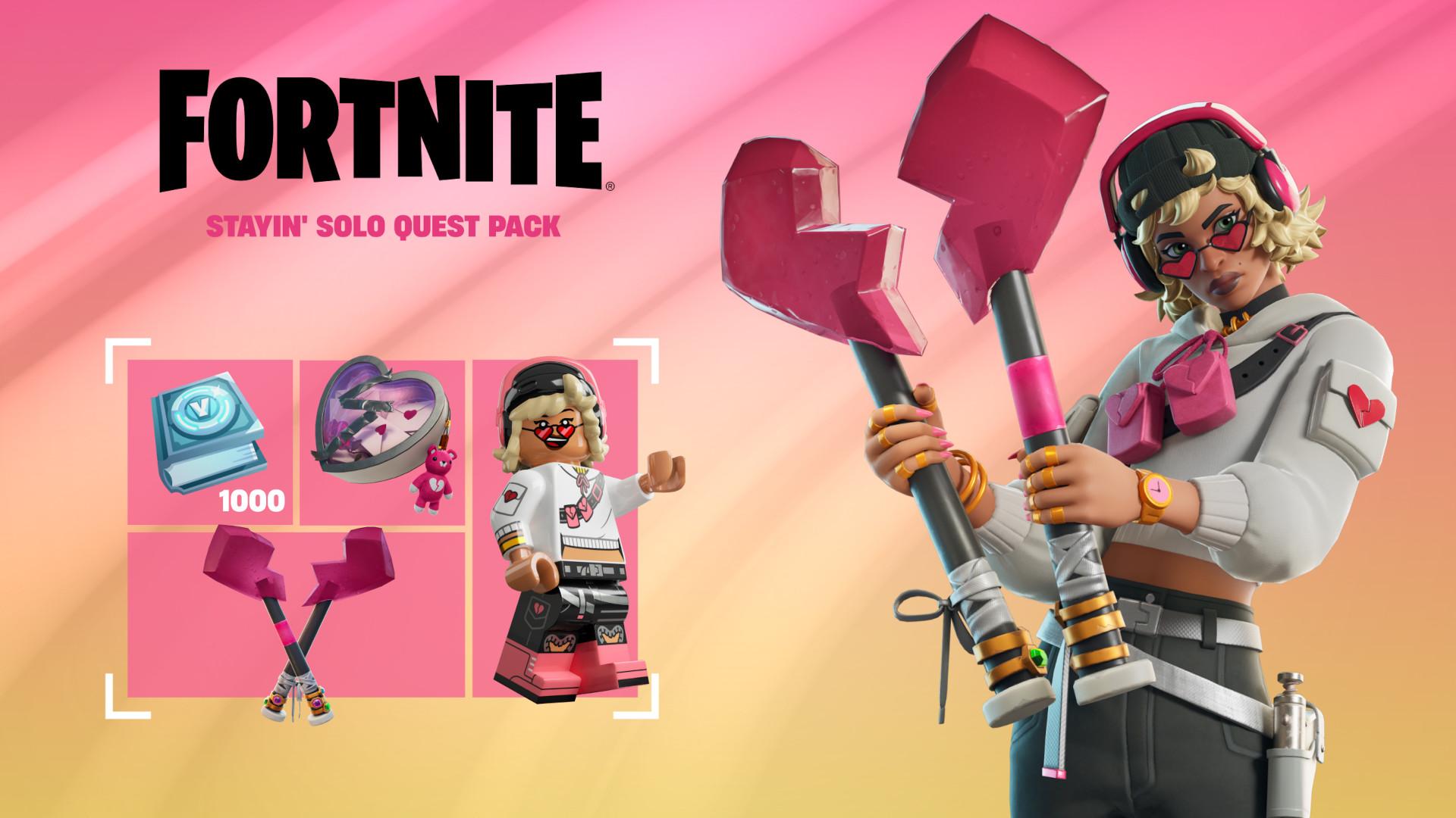 Fortnite - Stayin' Solo Quest Pack ZA اكسبوكس 1 / إكس بوكس سيريس X|S كود رقمي