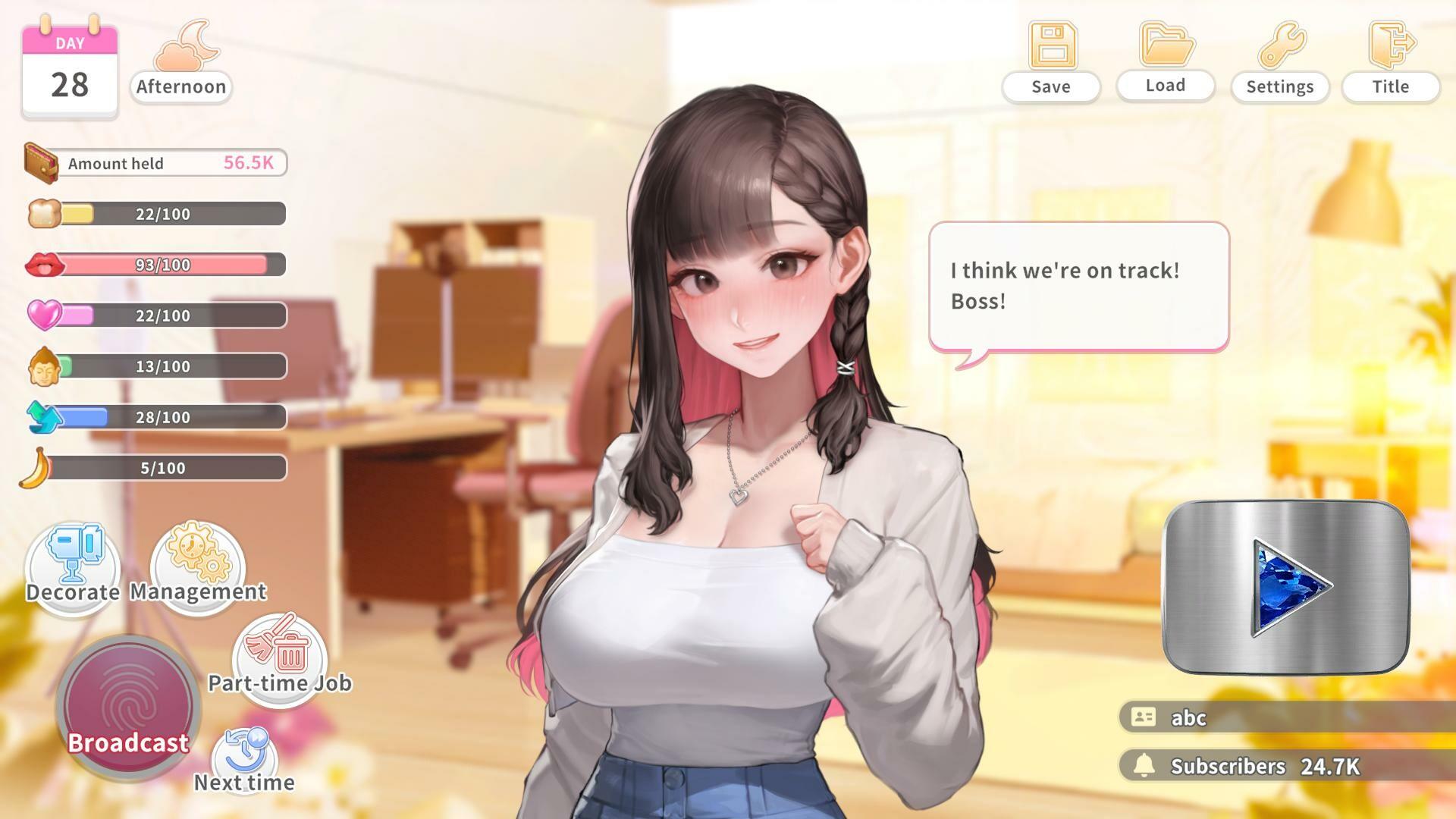 Streaming ON! VTuber Training بي سي ستيم كود رقمي