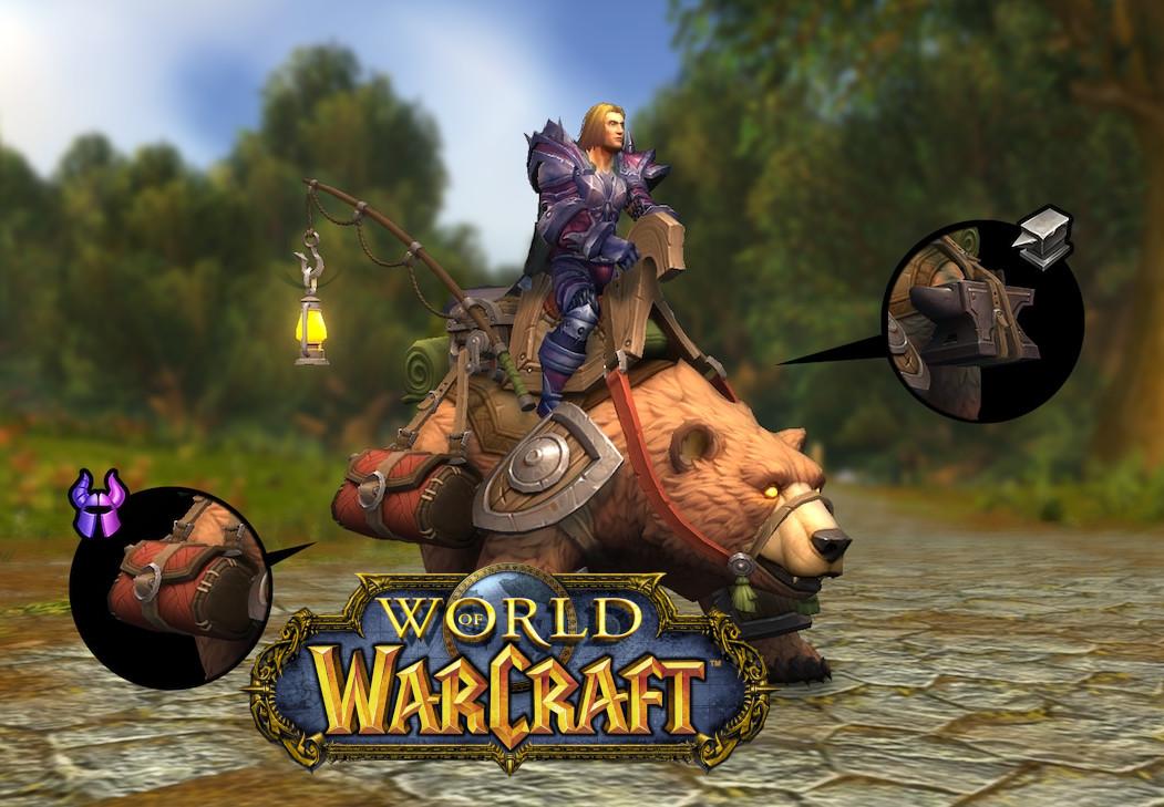 World Of Warcraft - Grizzly Hills Packmaster Mount DLC بي سي باتل.نت Altergift