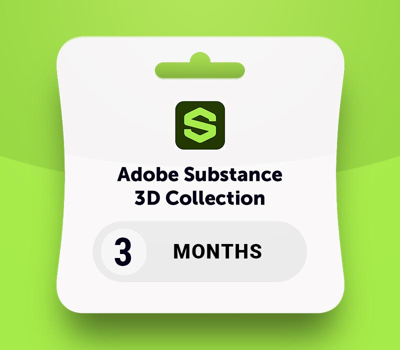 Adobe Substance 3D Collection - 3 اشهر اشتراك مفتاح