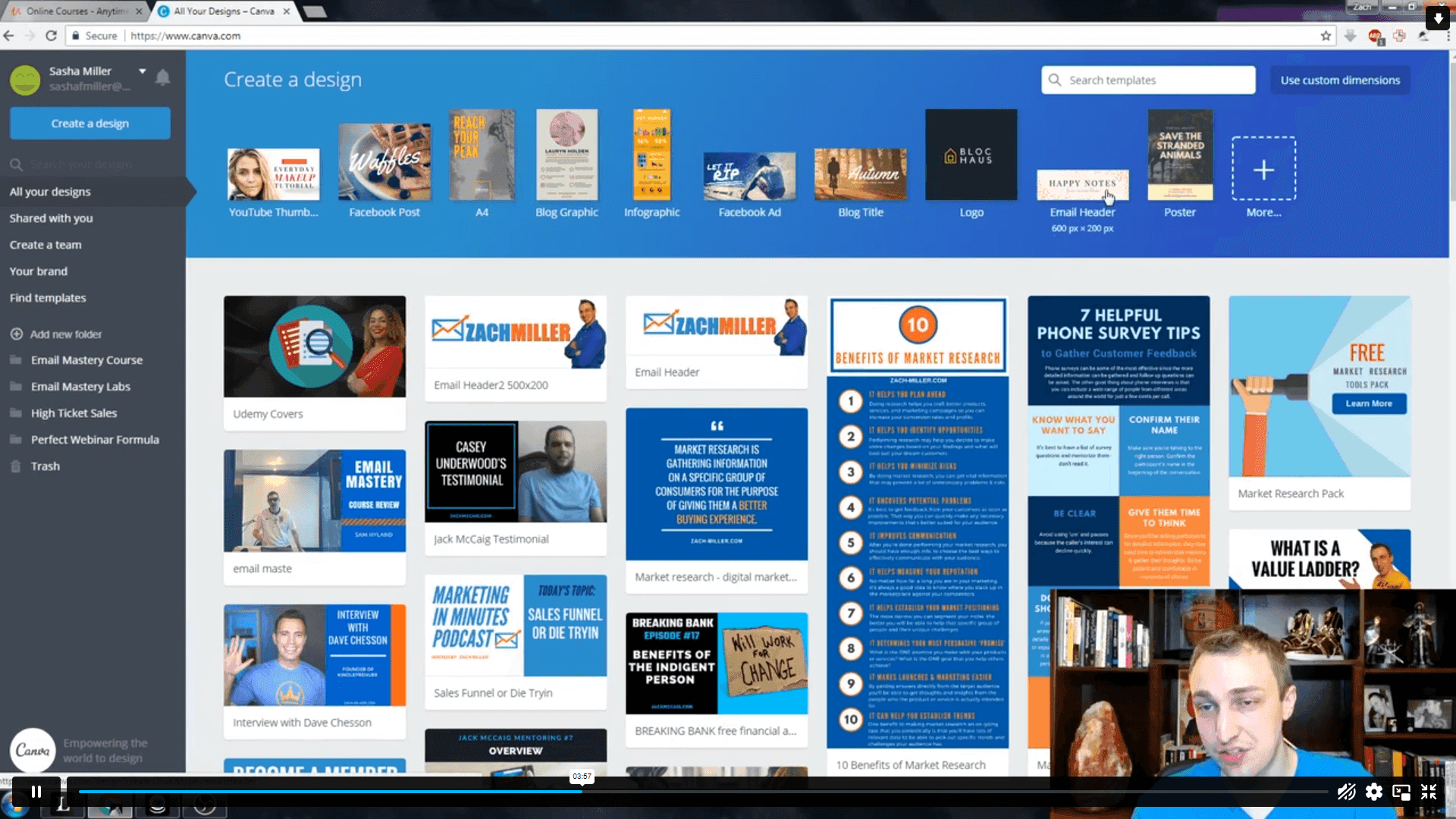 Canva Graphic Design For Beginners – Design Like A Pro John Academy كود