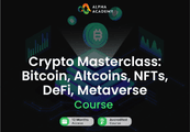 Crypto Masterclass: Bitcoin, Altcoins, NFTs, DeFi, Metaverse Alpha Academy كود