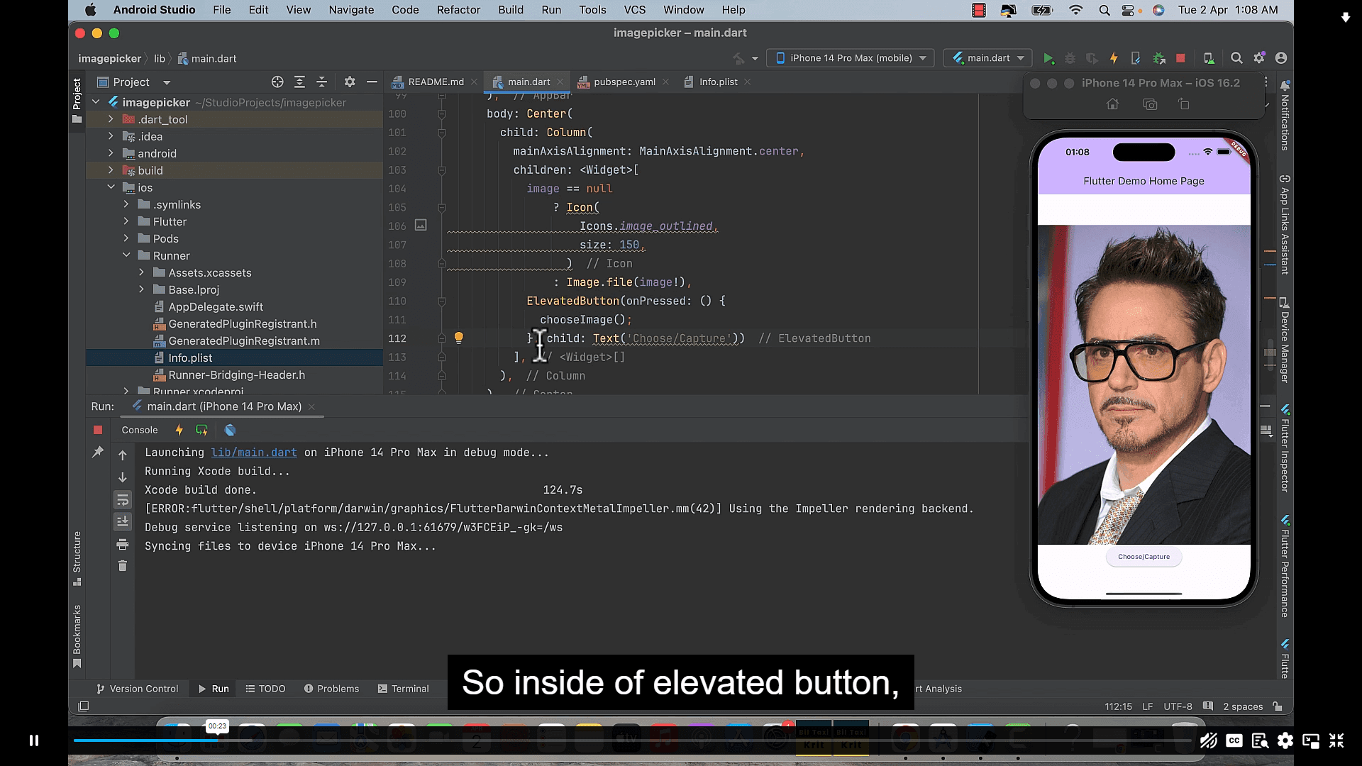Flutter Face Recognition And Detection – Advanced Training John Academy كود