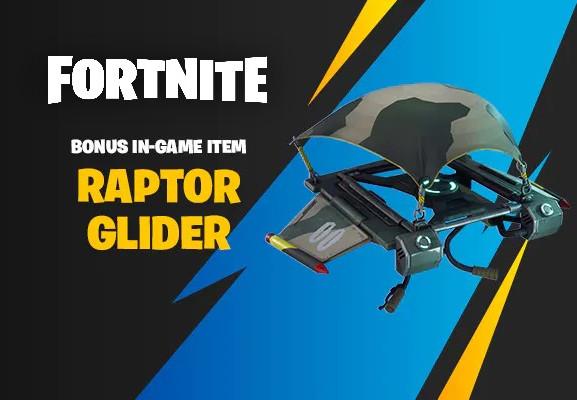 Fortnite - Raptor Glider DLC بي سي ايبك قيمز كود رقمي