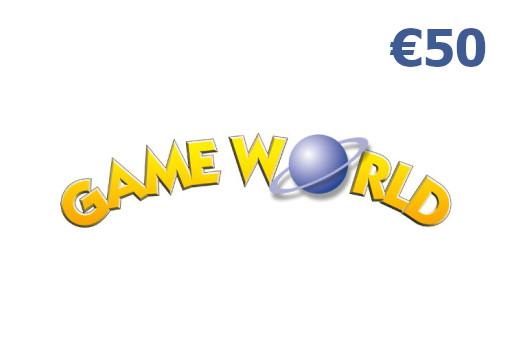 Game World €50 هدية بطاقة الماني