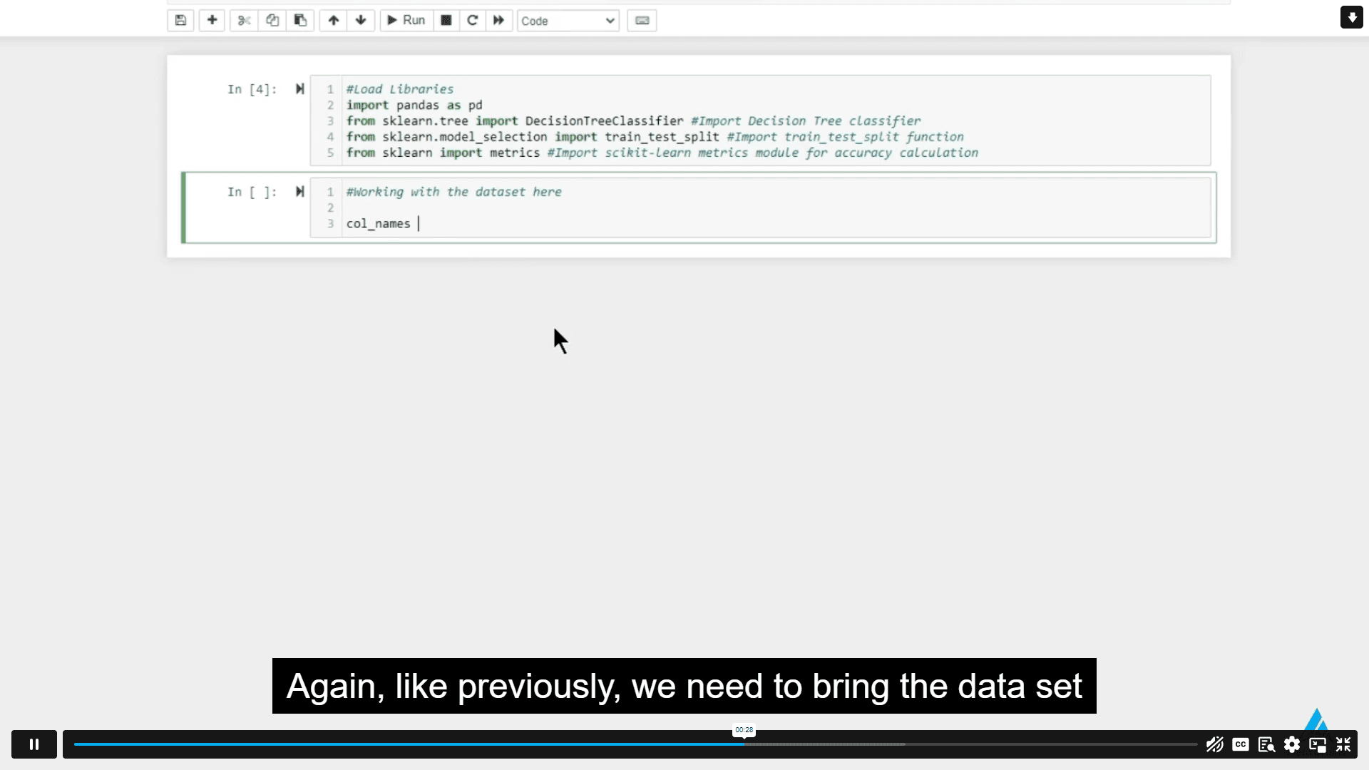 Python For Machine Learning Introductory Course John Academy كود