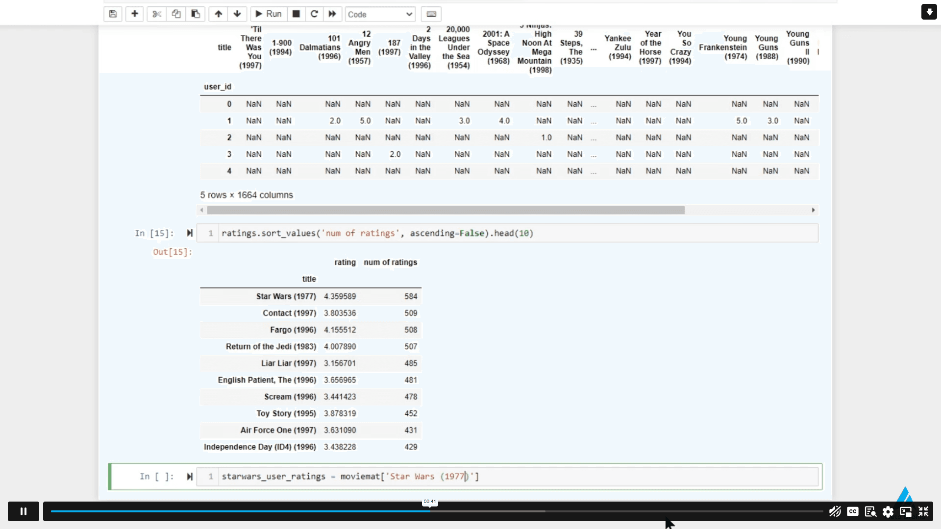 Python For Machine Learning Introductory Course John Academy كود