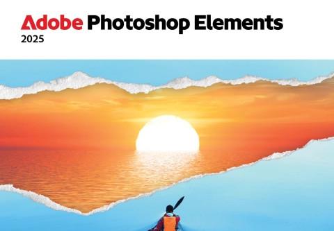 Adobe Photoshop Elements 2025 امريكي (3 سنوات / 1 جهاز)