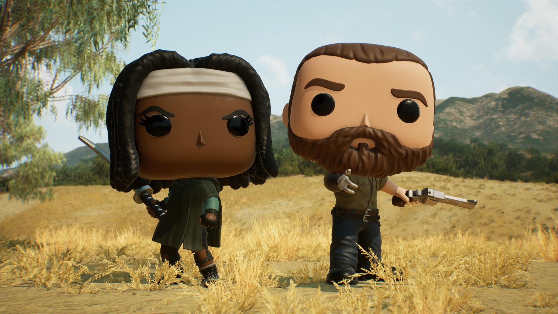 Funko Fusion - The Walking Dead Pack DLC بي سي ستيم كود رقمي