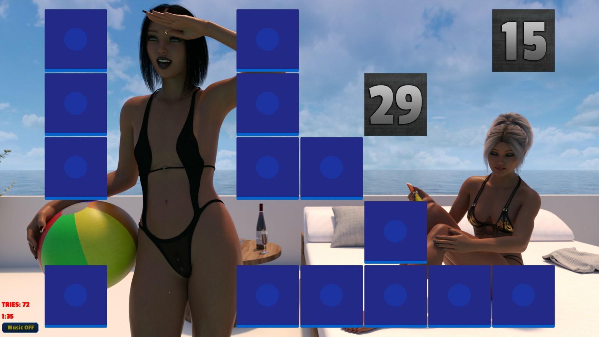 Sexy Memory Puzzle - Pool Girls بي سي ستيم كود رقمي