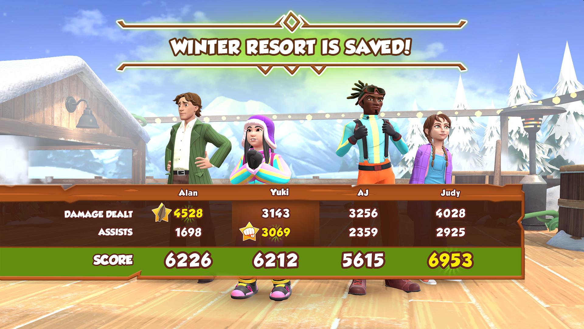 JUMANJI: The Curse Returns - Winter Resort DLC بي سي ستيم كود رقمي