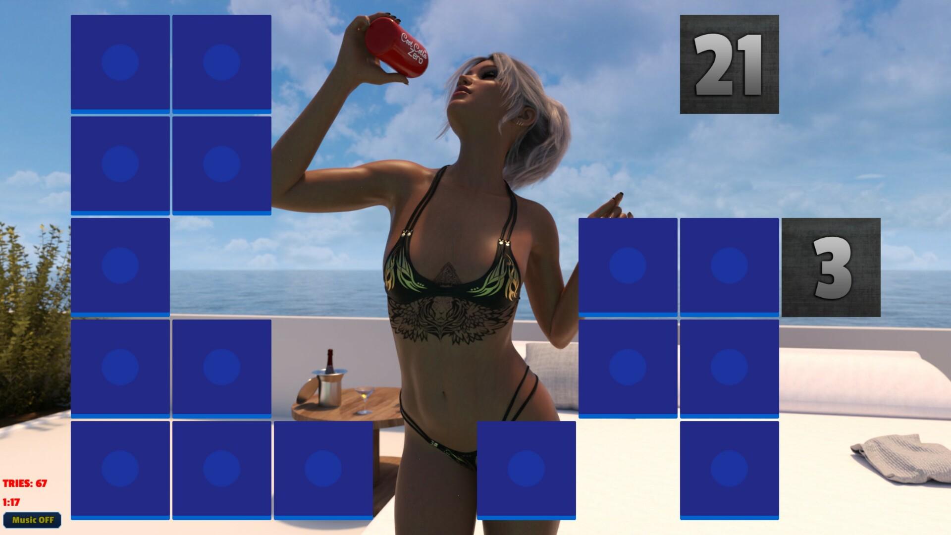 Sexy Memory Puzzle - Pool Girls بي سي ستيم كود رقمي