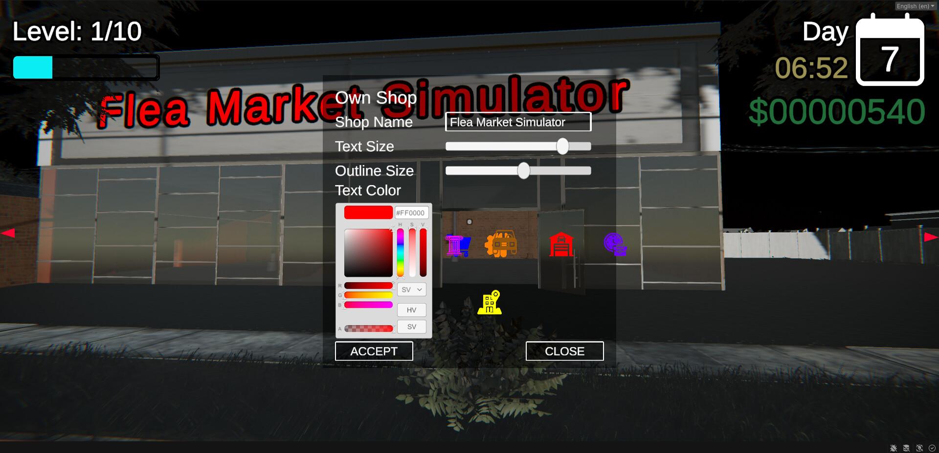 Flea Market Simulator '24 بي سي ستيم كود رقمي