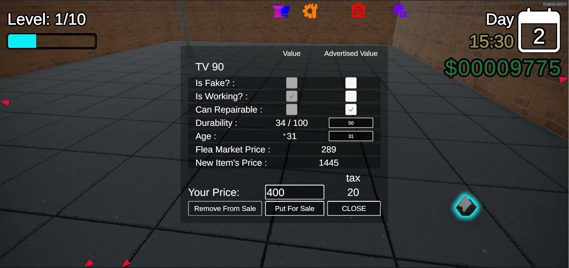 Flea Market Simulator '24 بي سي ستيم كود رقمي