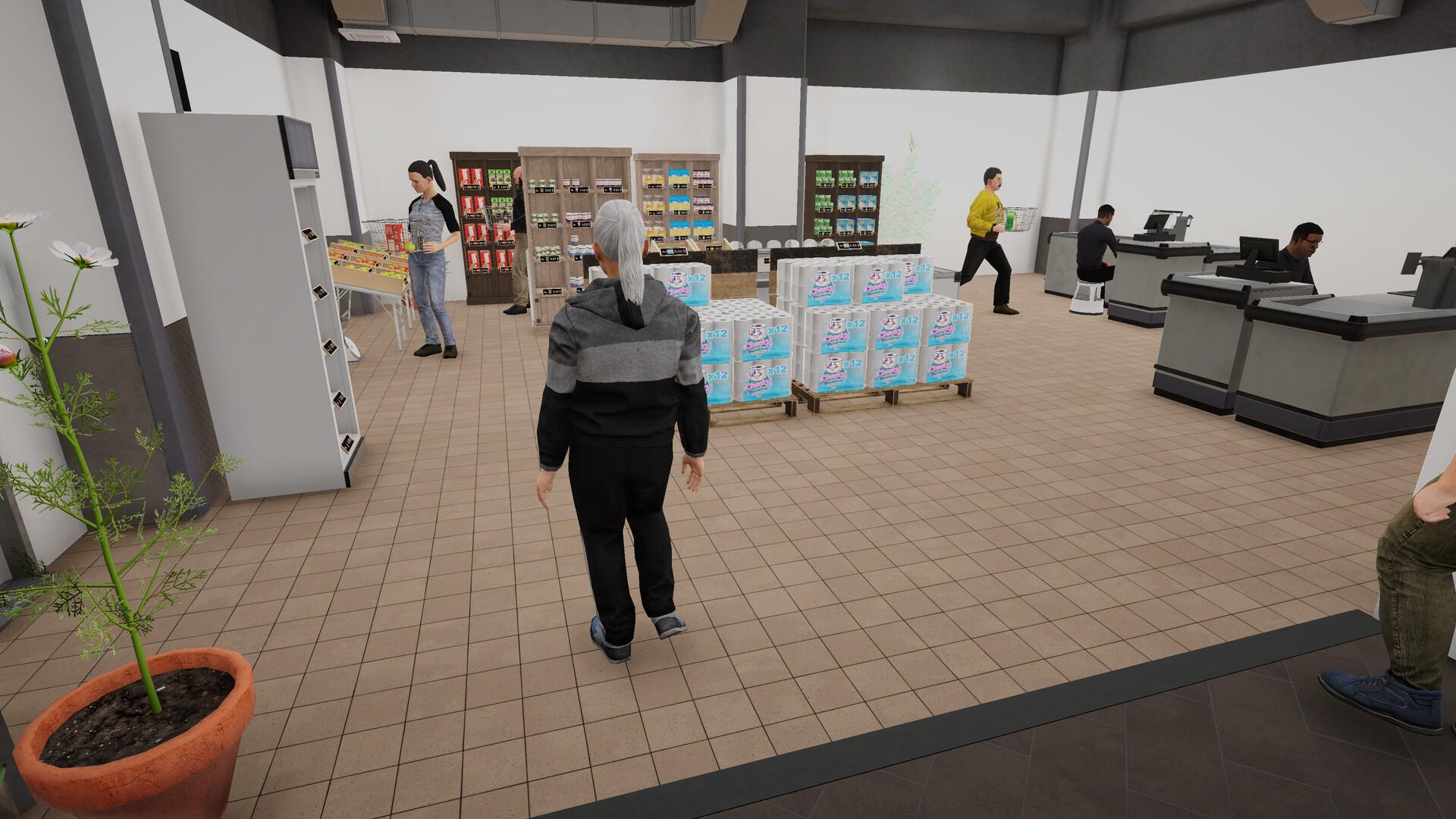 Shop Simulator: Supermarket بي سي ستيم حساب