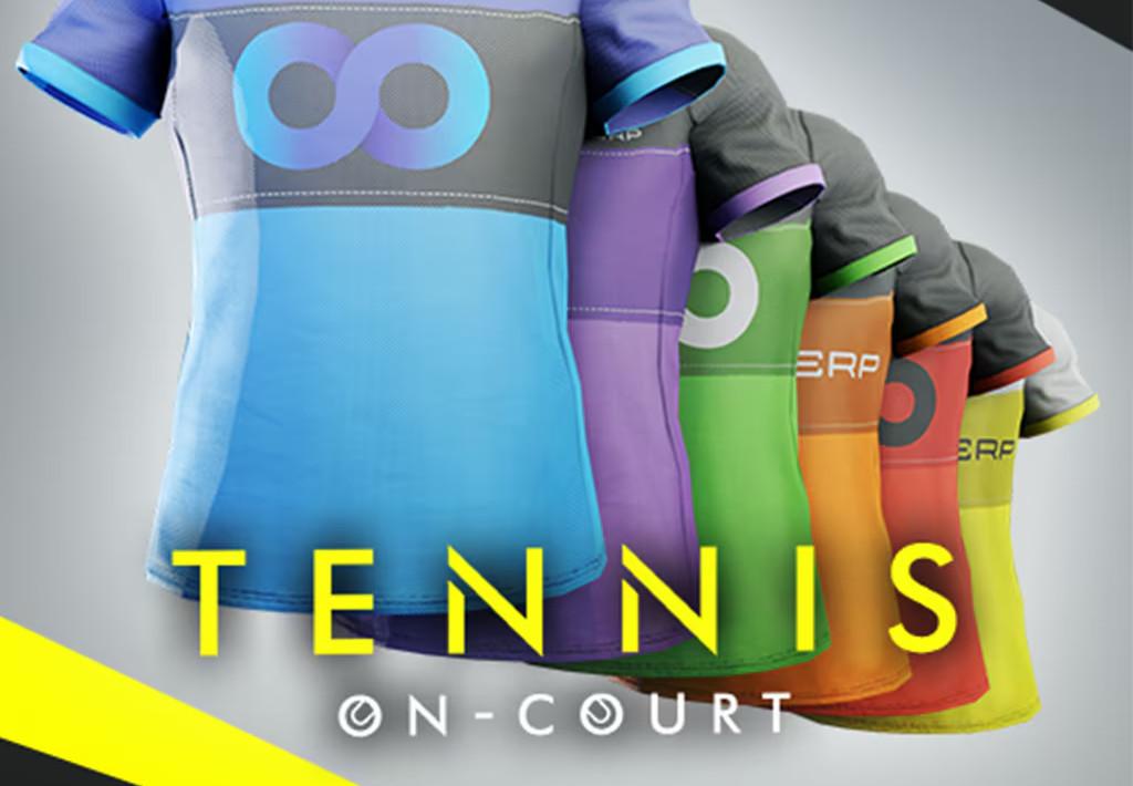 Tennis On-Court - Stadium T-Shirt Pack DLC اوروبي (Without الماني) بلايستيشن 5 كود رقمي