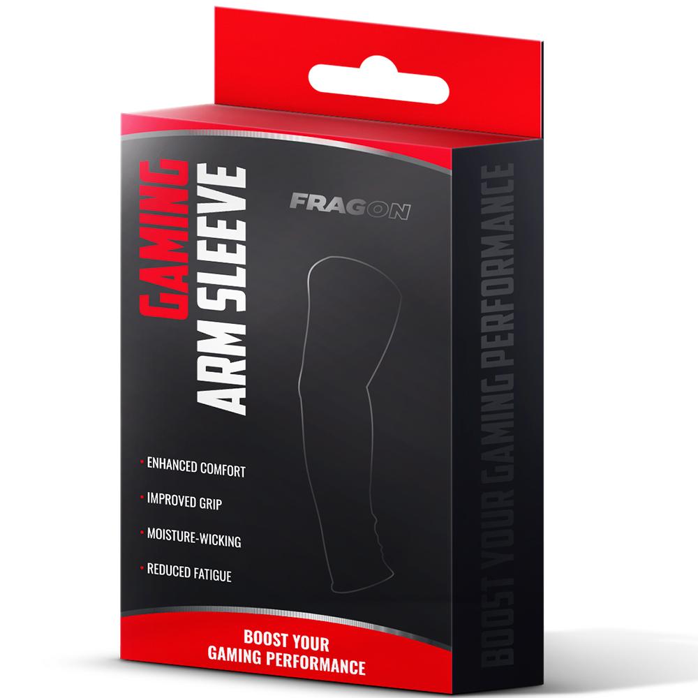 FragON Gaming Arm Sleeve Black, XL اوروبي Prismyx Voucher
