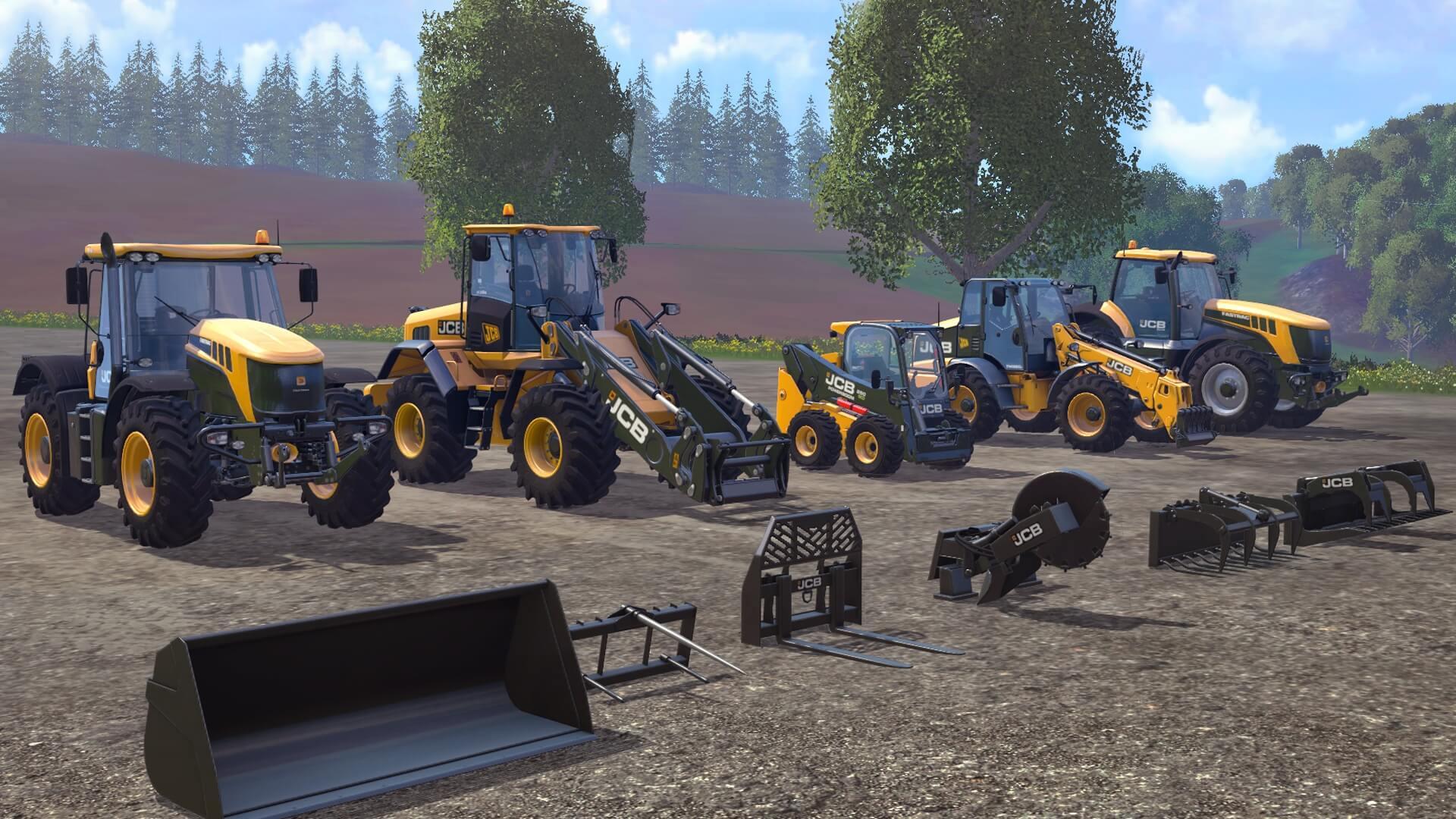 Farming Simulator 15 - JCB DLC بي سي ستيم كود رقمي