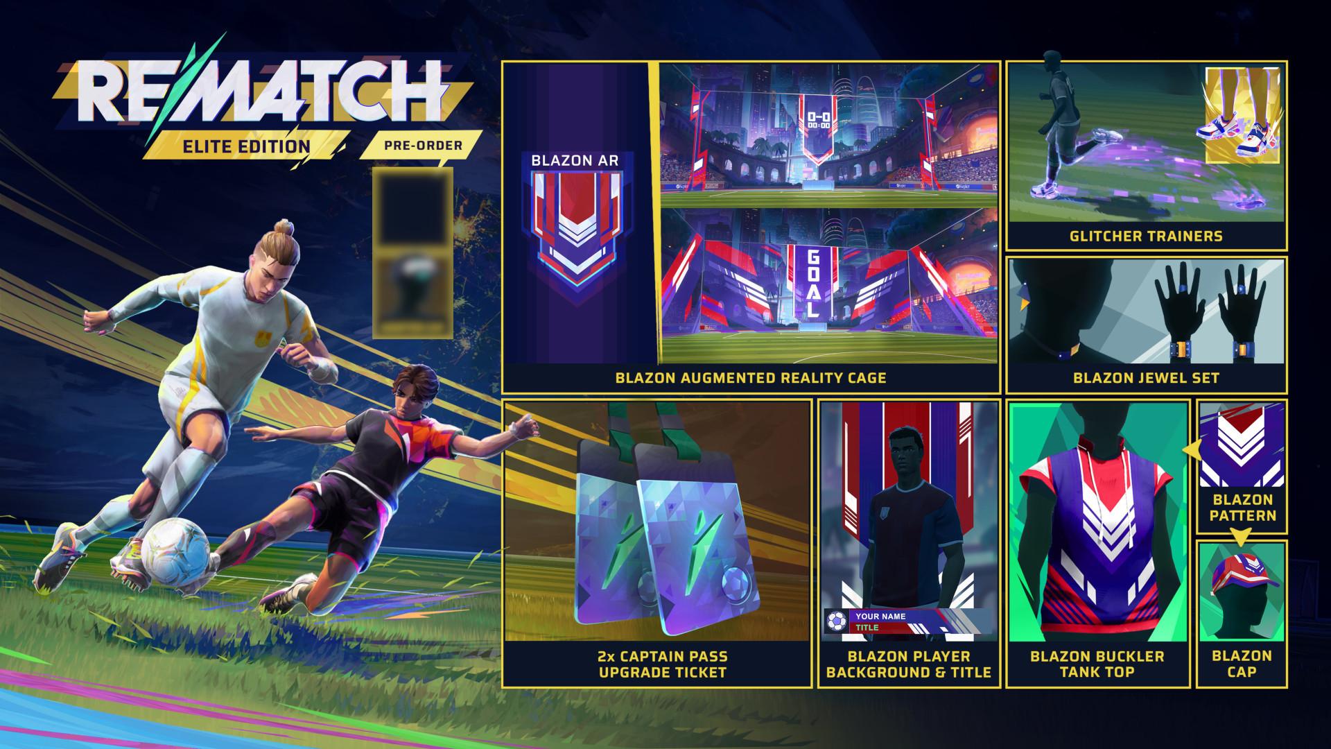 REMATCH Elite اصدار بي سي رابط هديه ستيم