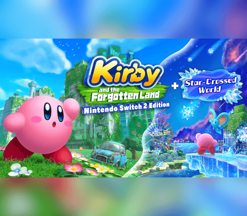 Kirby And The Forgotten Land + Star-Crossed World نينتندو سويتش 2 Online حساب Activation
