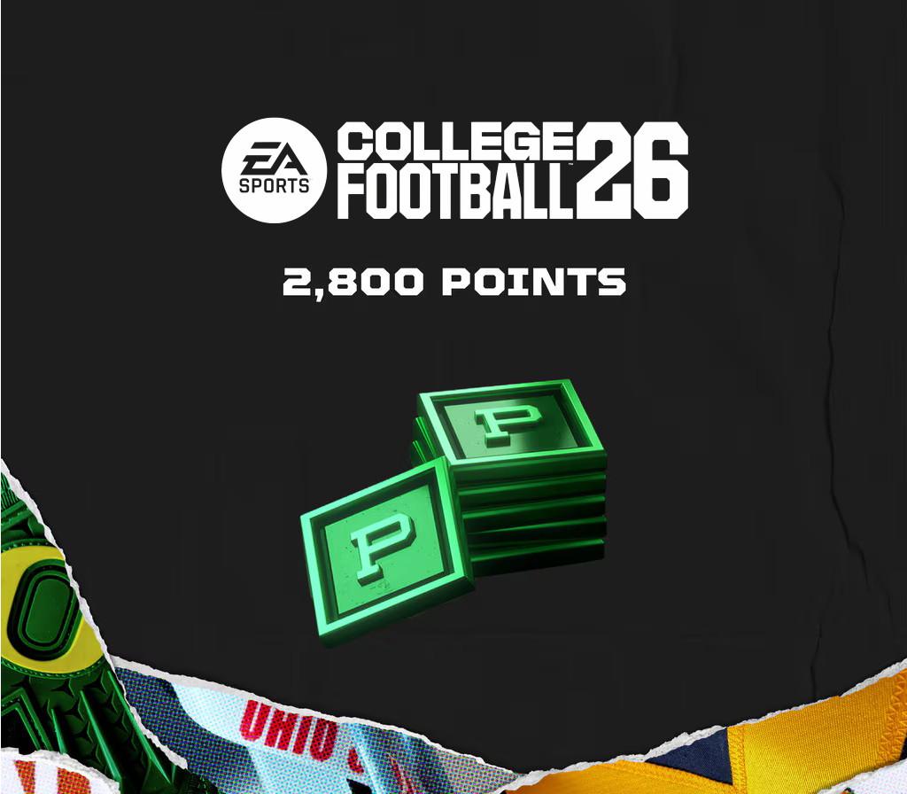 College Football 26 - 2800 Points Xbox Series X|S CD Key