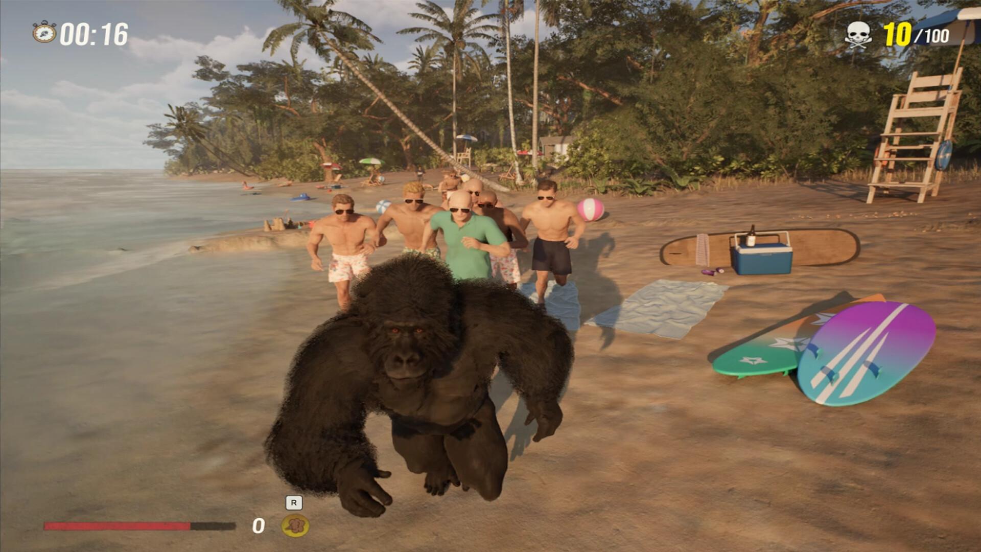 Gorilla Vs 100 Men بي سي ستيم كود رقمي