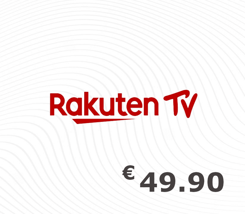 Rakuten TV EUR 49.90 هدية بطاقة FR