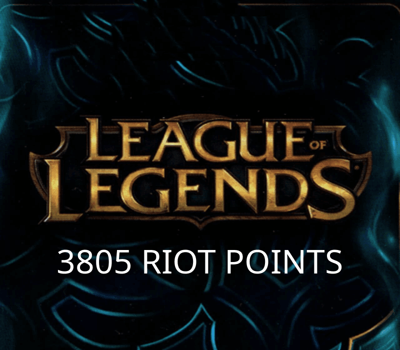 League Of Legends 3805 RP Prepaid بطاقة برازيلي