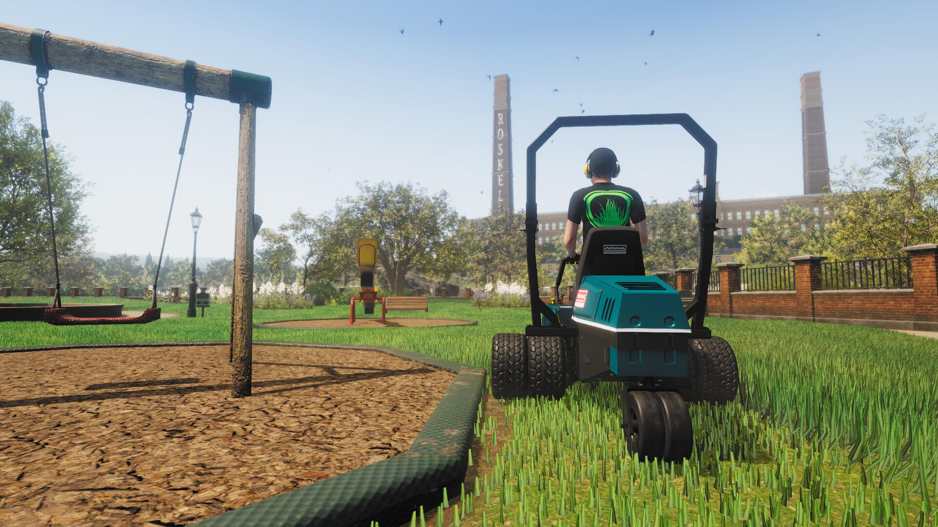 Lawn Mowing Simulator - Heritage Park DLC بي سي ستيم كود رقمي